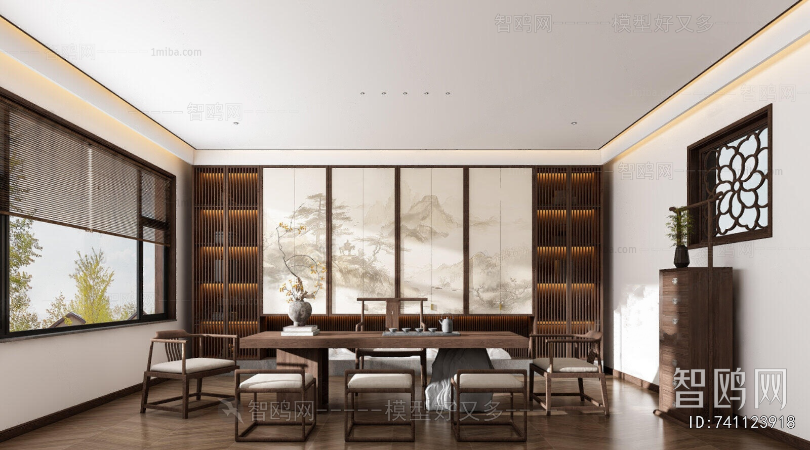 New Chinese Style Tea House