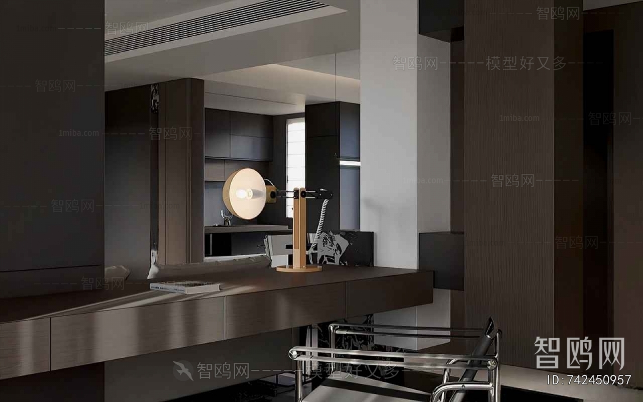 Modern Computer Desk And Chair