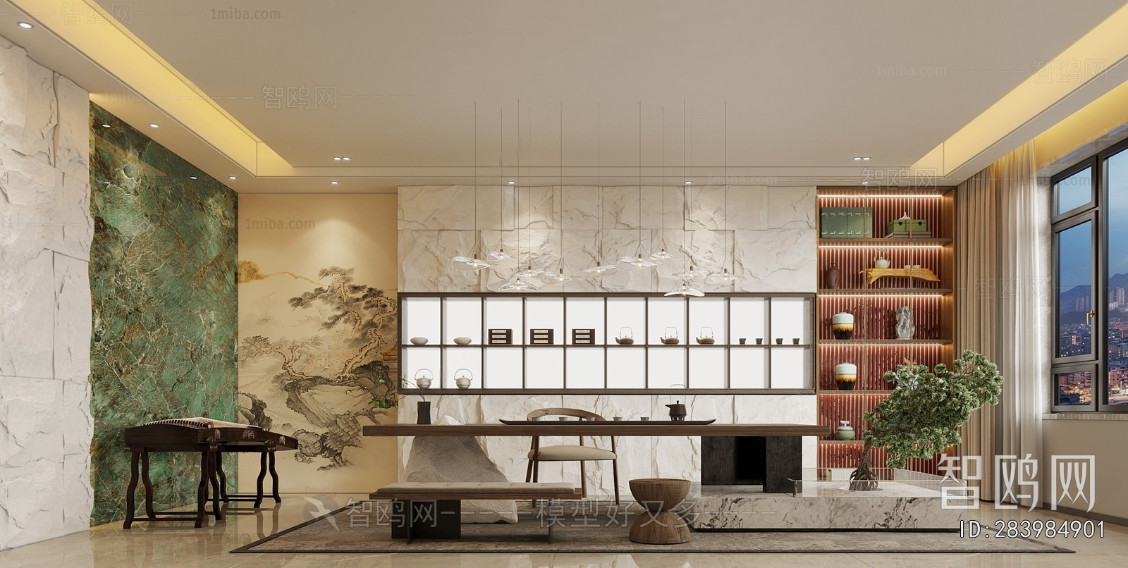 New Chinese Style Tea House