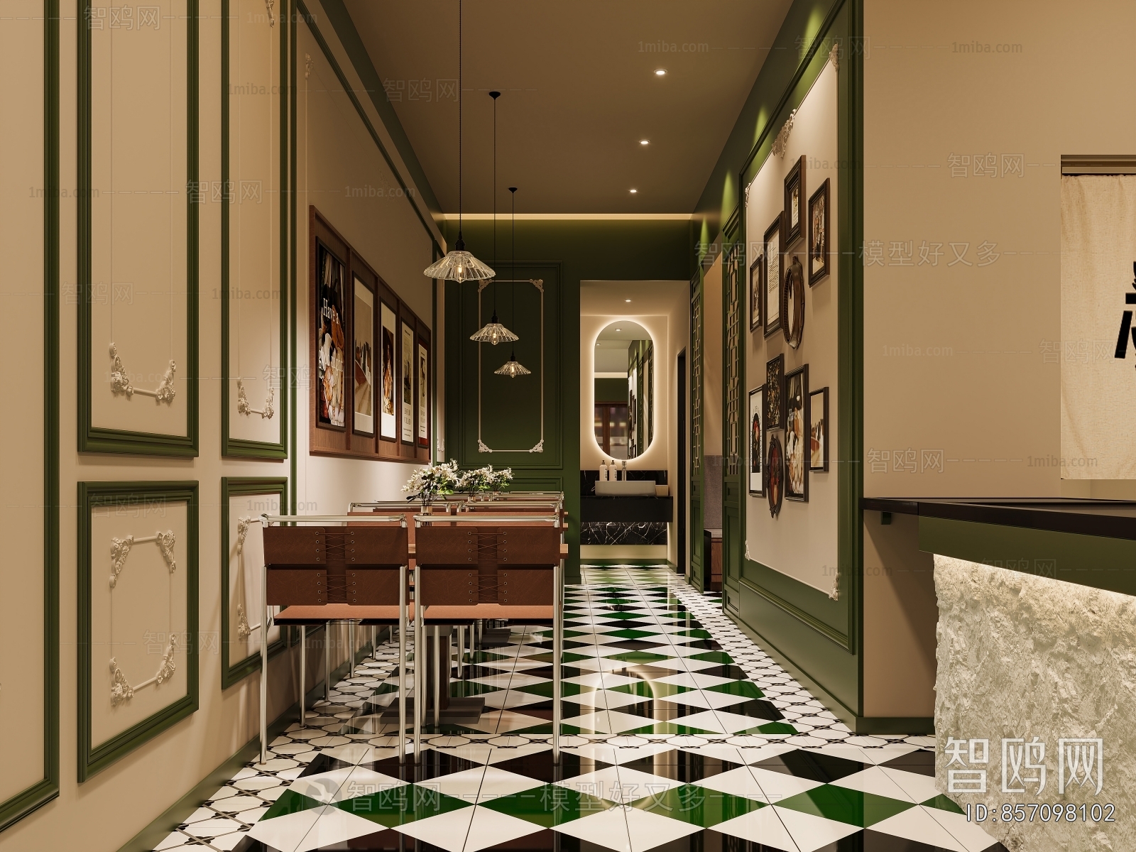 French Style Facade Element