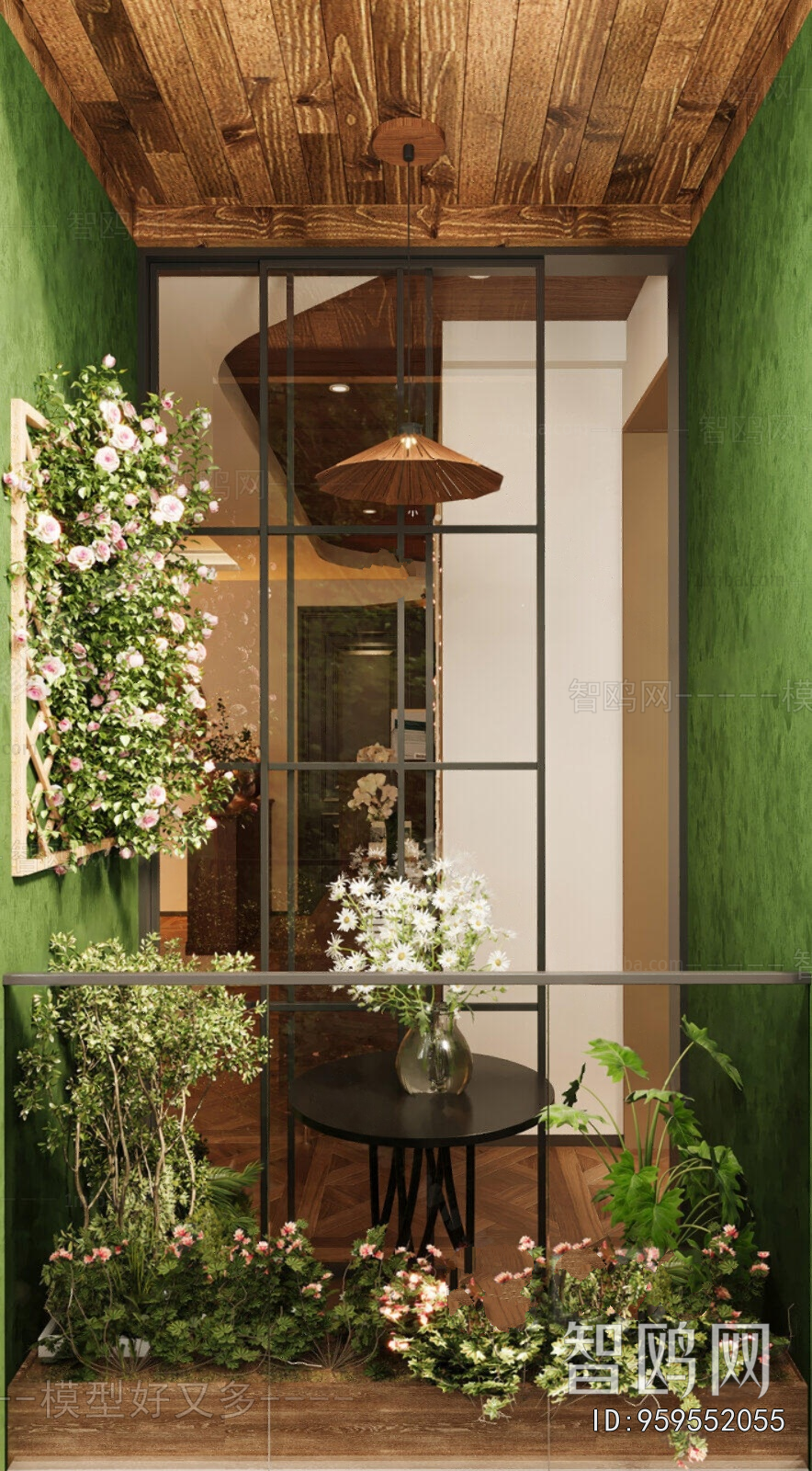 Modern Glass Screen Partition