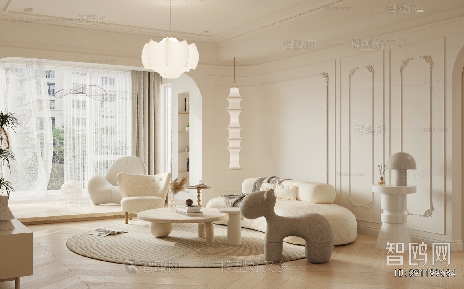 French Style A Living Room