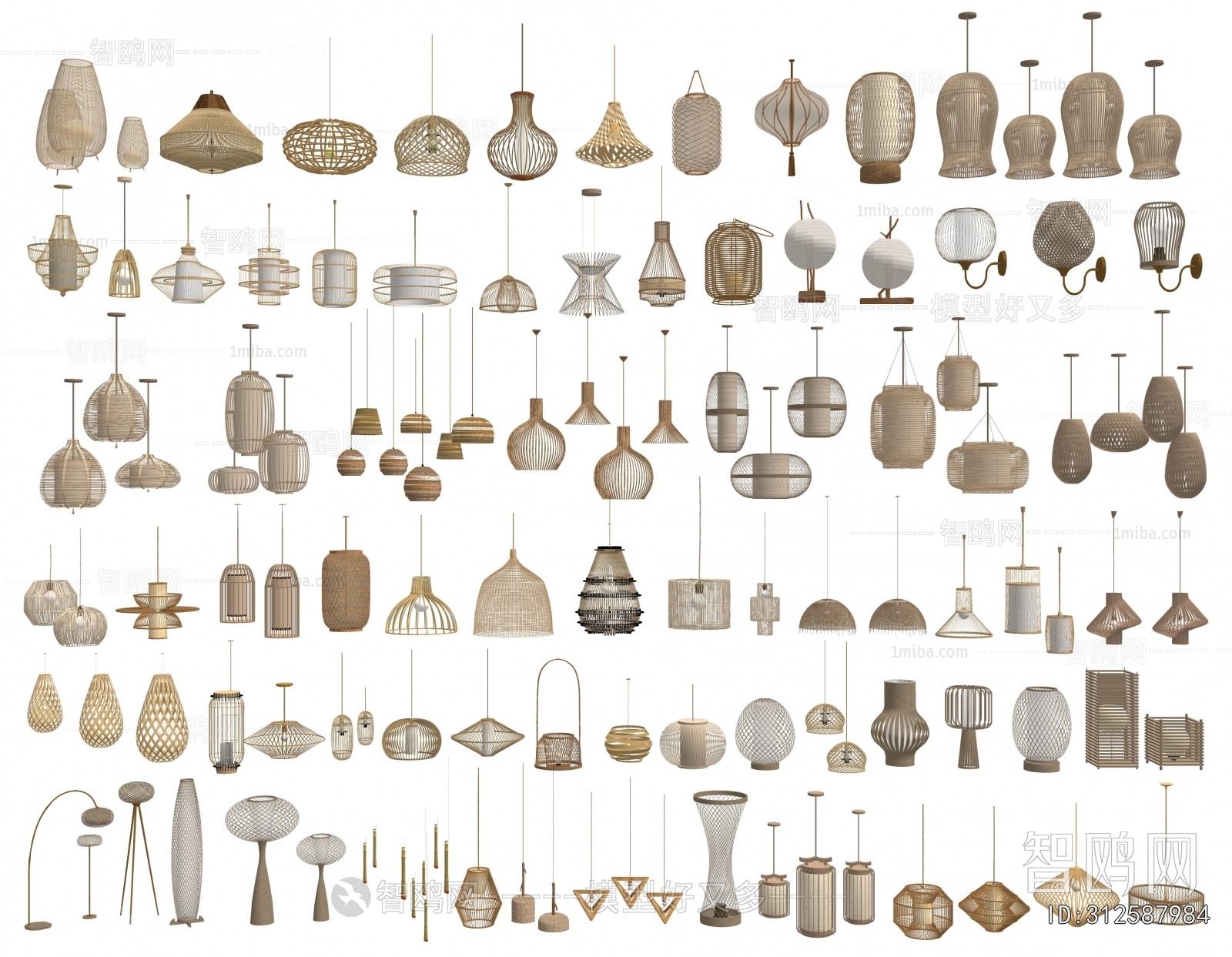 Wabi-sabi Style Droplight