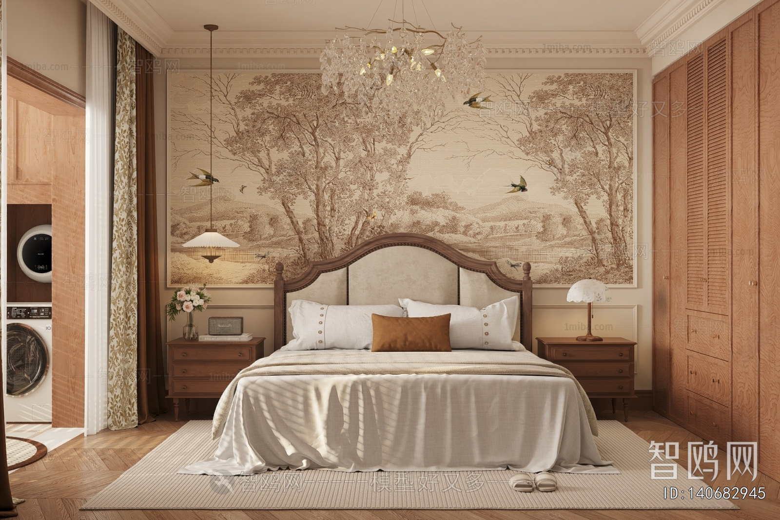 American Style Bedroom