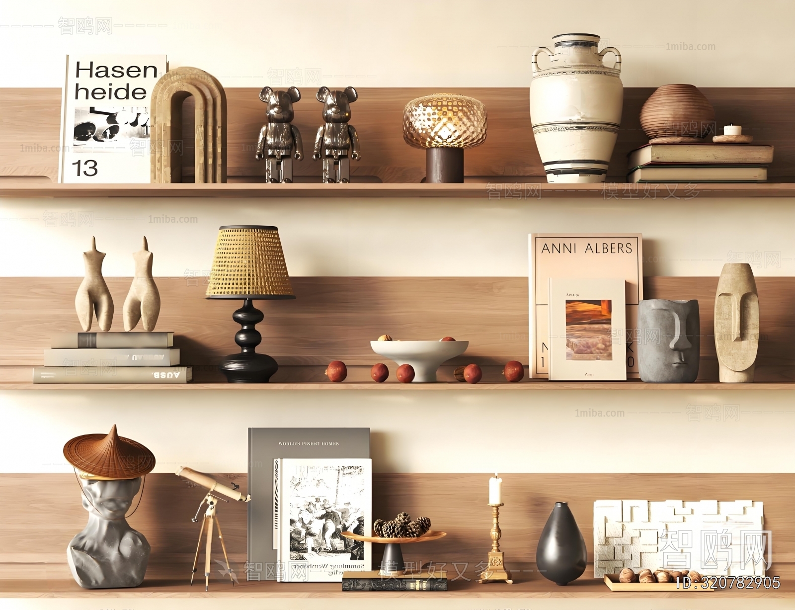 Wabi-sabi Style Decorative Set