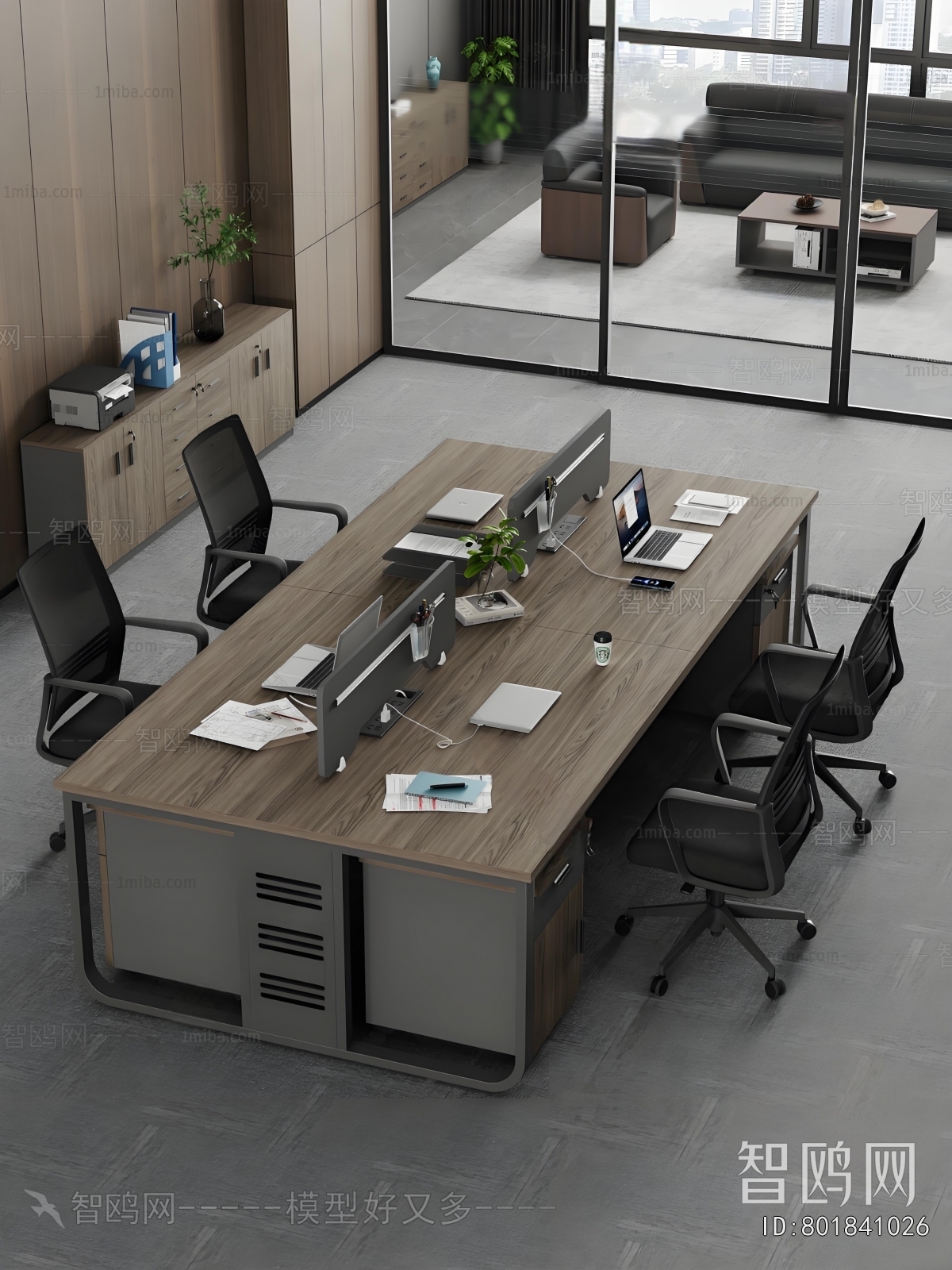 Modern Office Desk And Chair