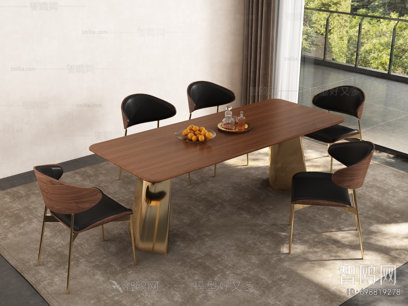 Modern Dining Table And Chairs