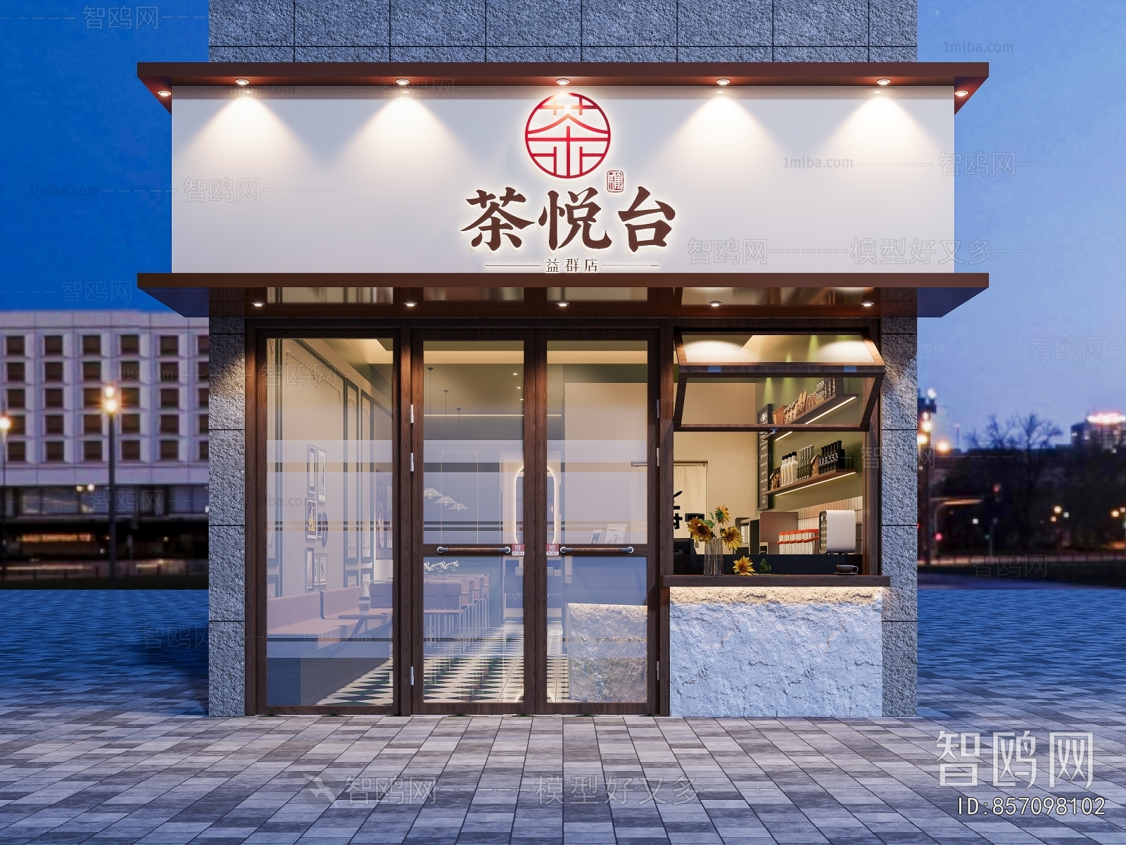 French Style Facade Element