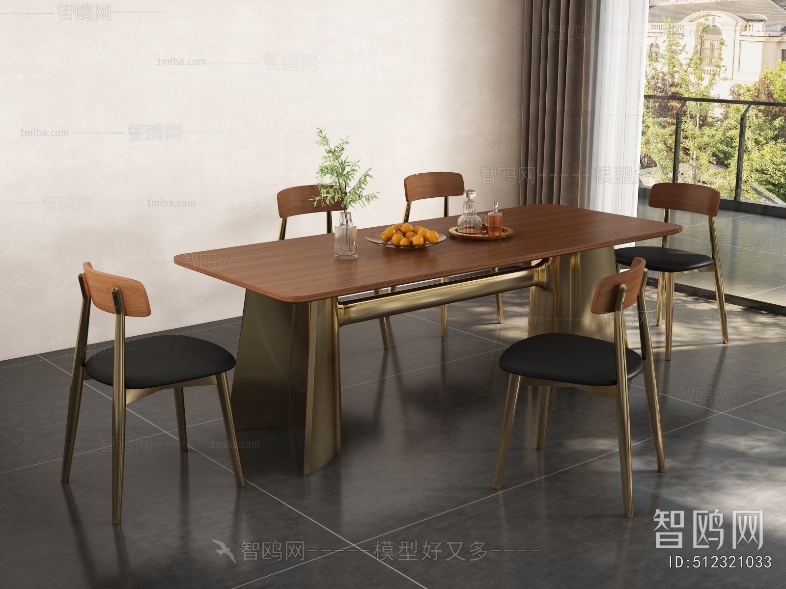 Modern Dining Table And Chairs