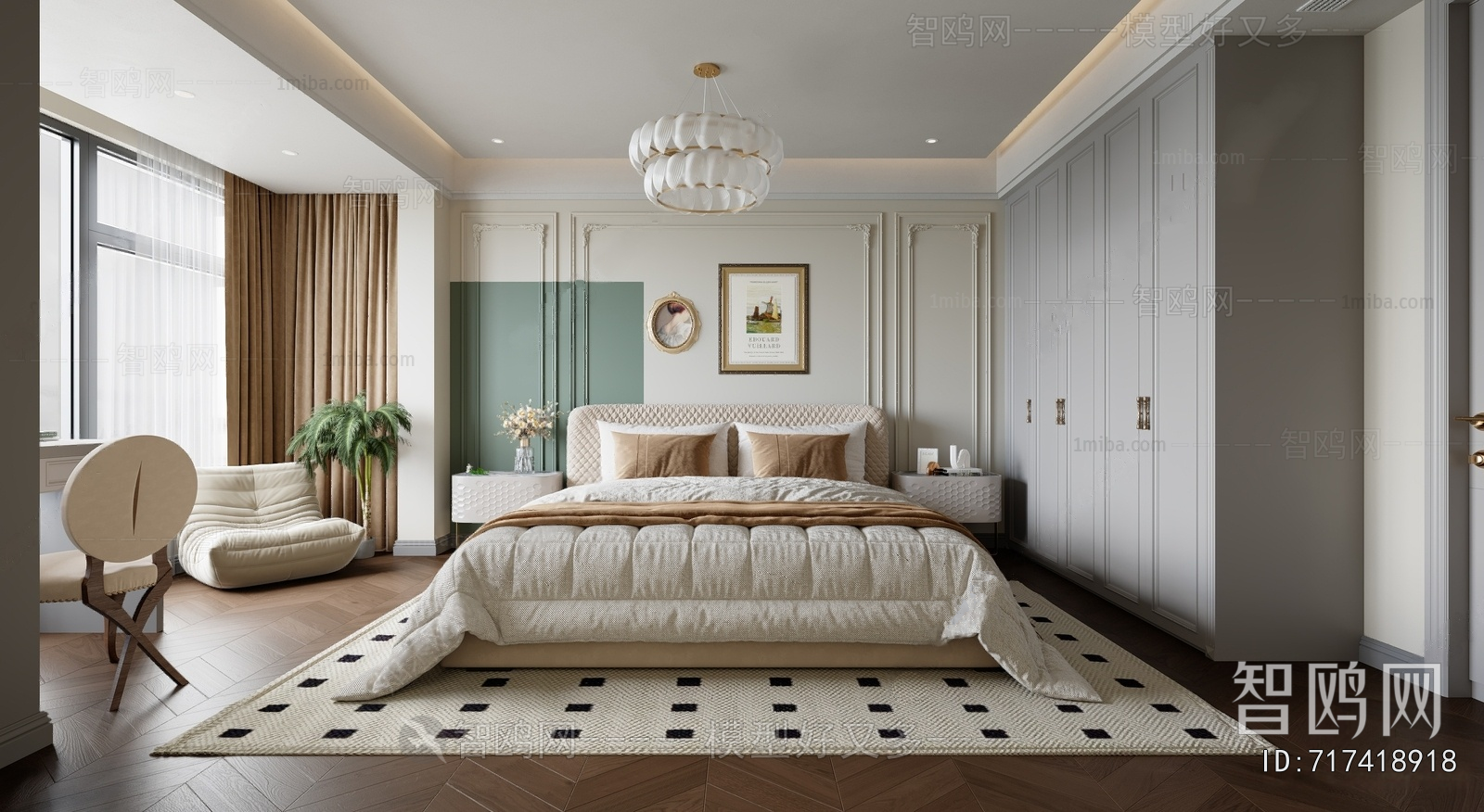 French Style Bedroom