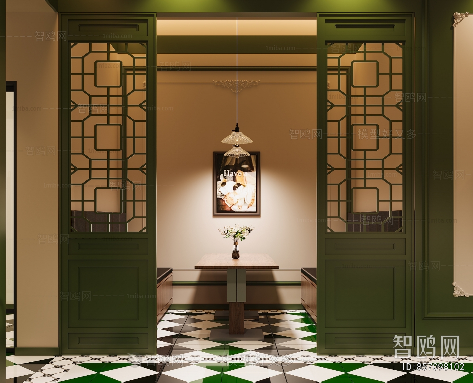 French Style Facade Element