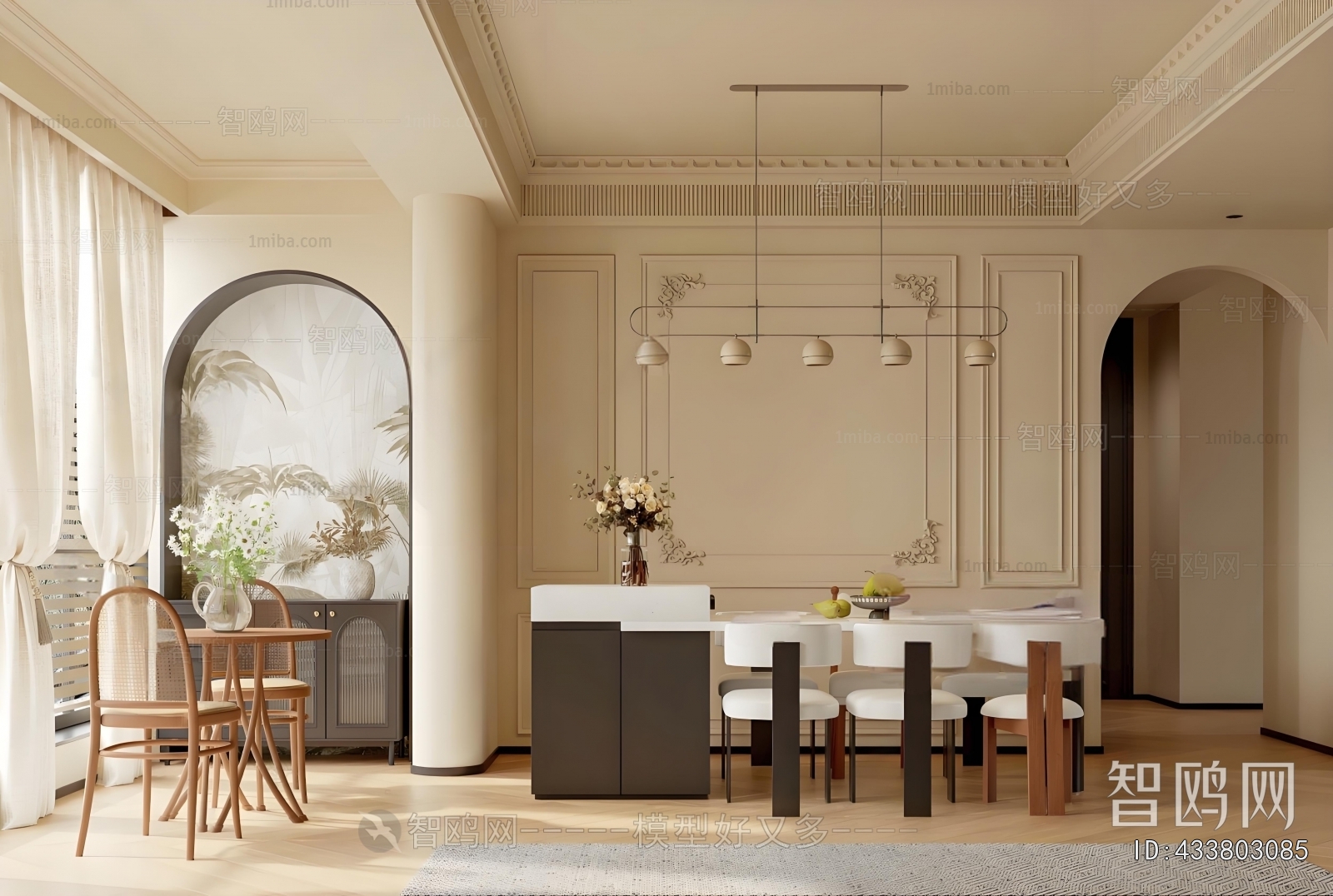 French Style Dining Room