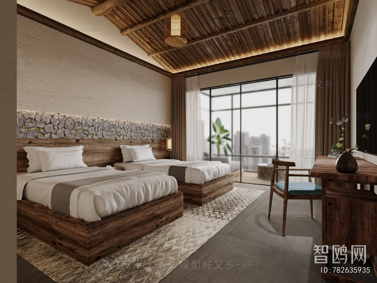 Wabi-sabi Style Residential Hostel