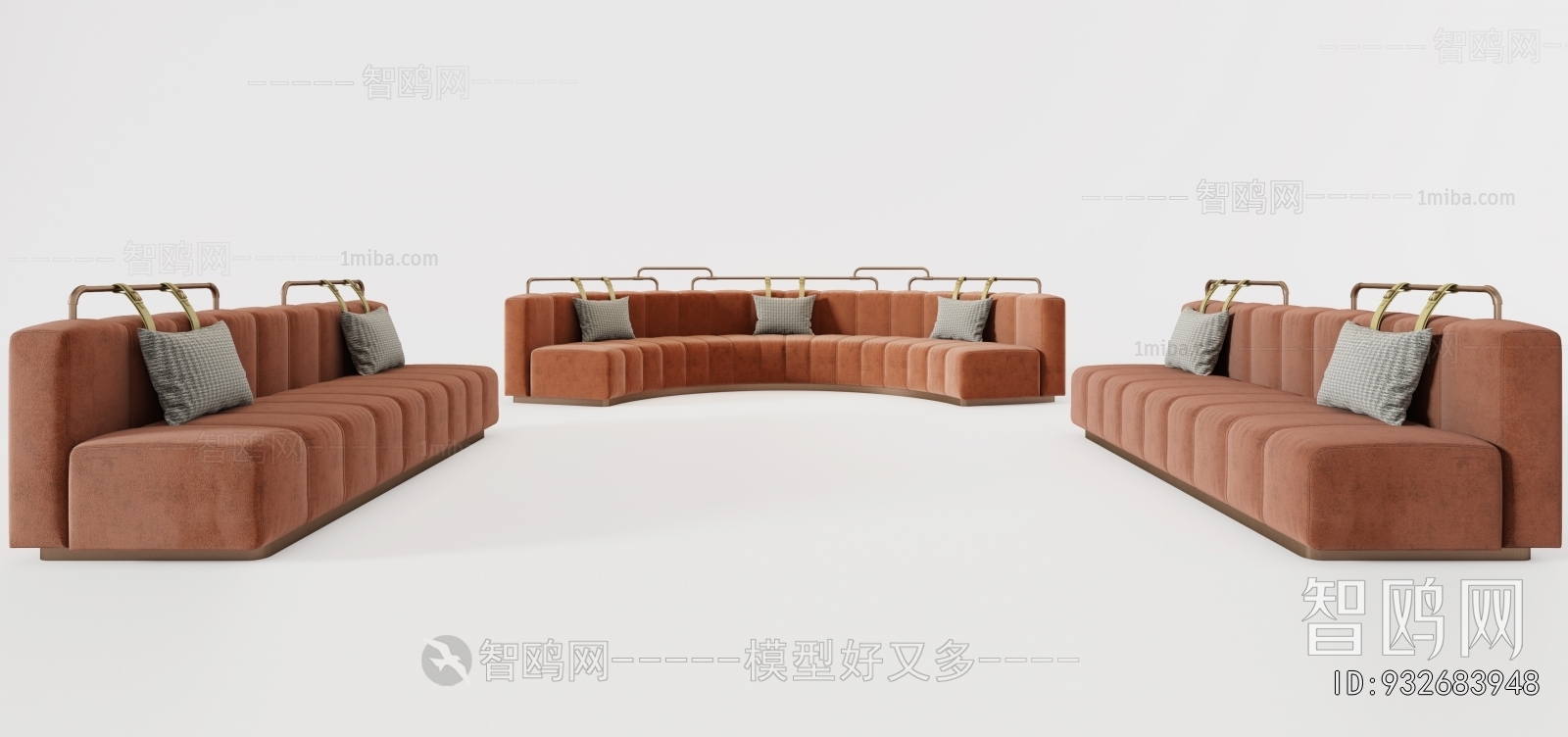 Modern Curved Sofa