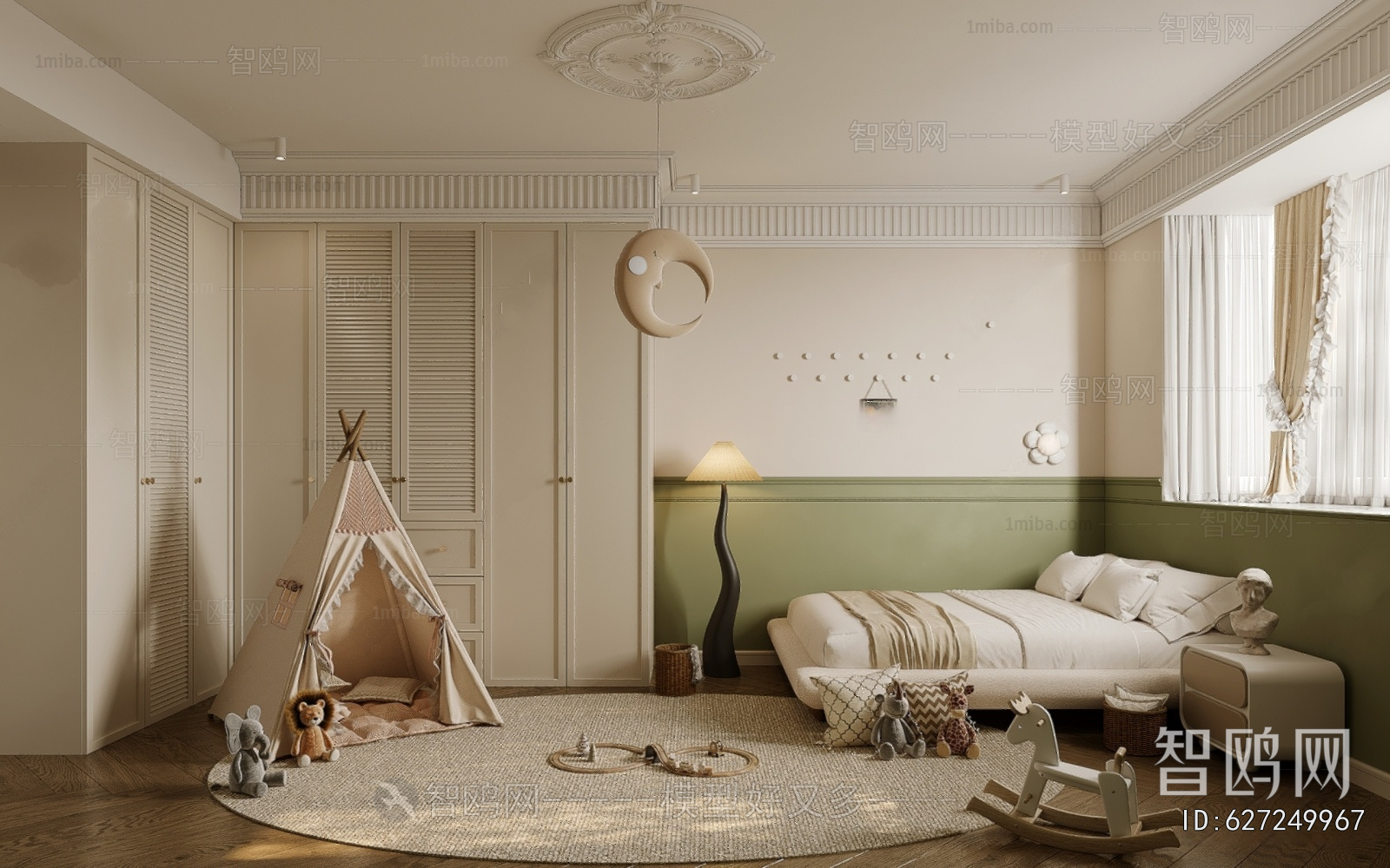 French Style Children's Room