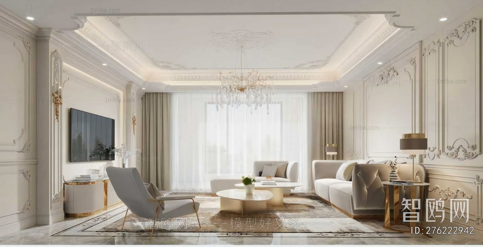 French Style A Living Room