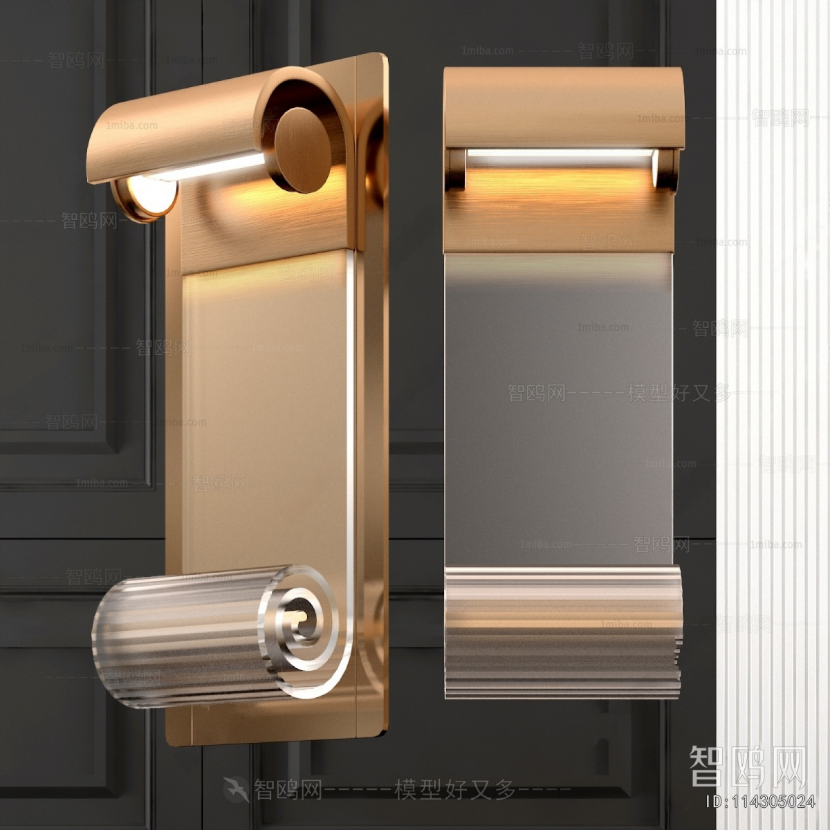 New Chinese Style Wall Lamp