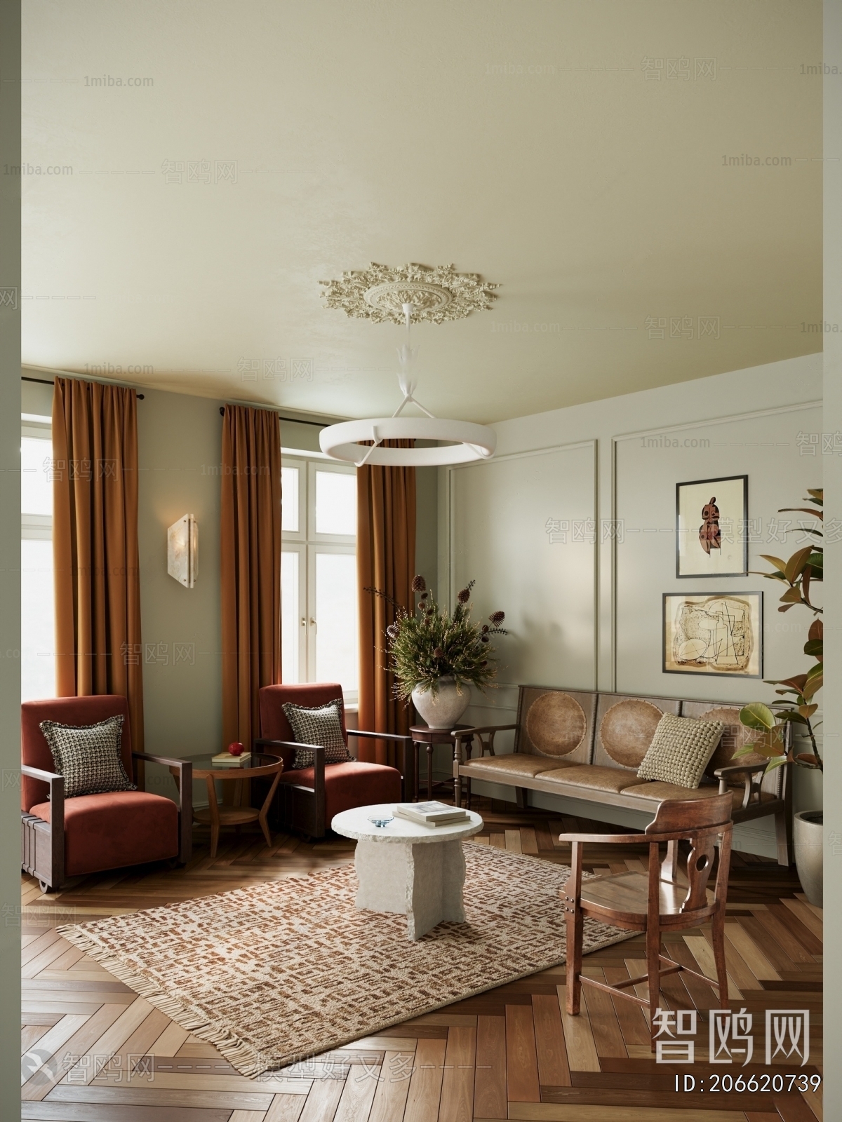 French Style A Living Room