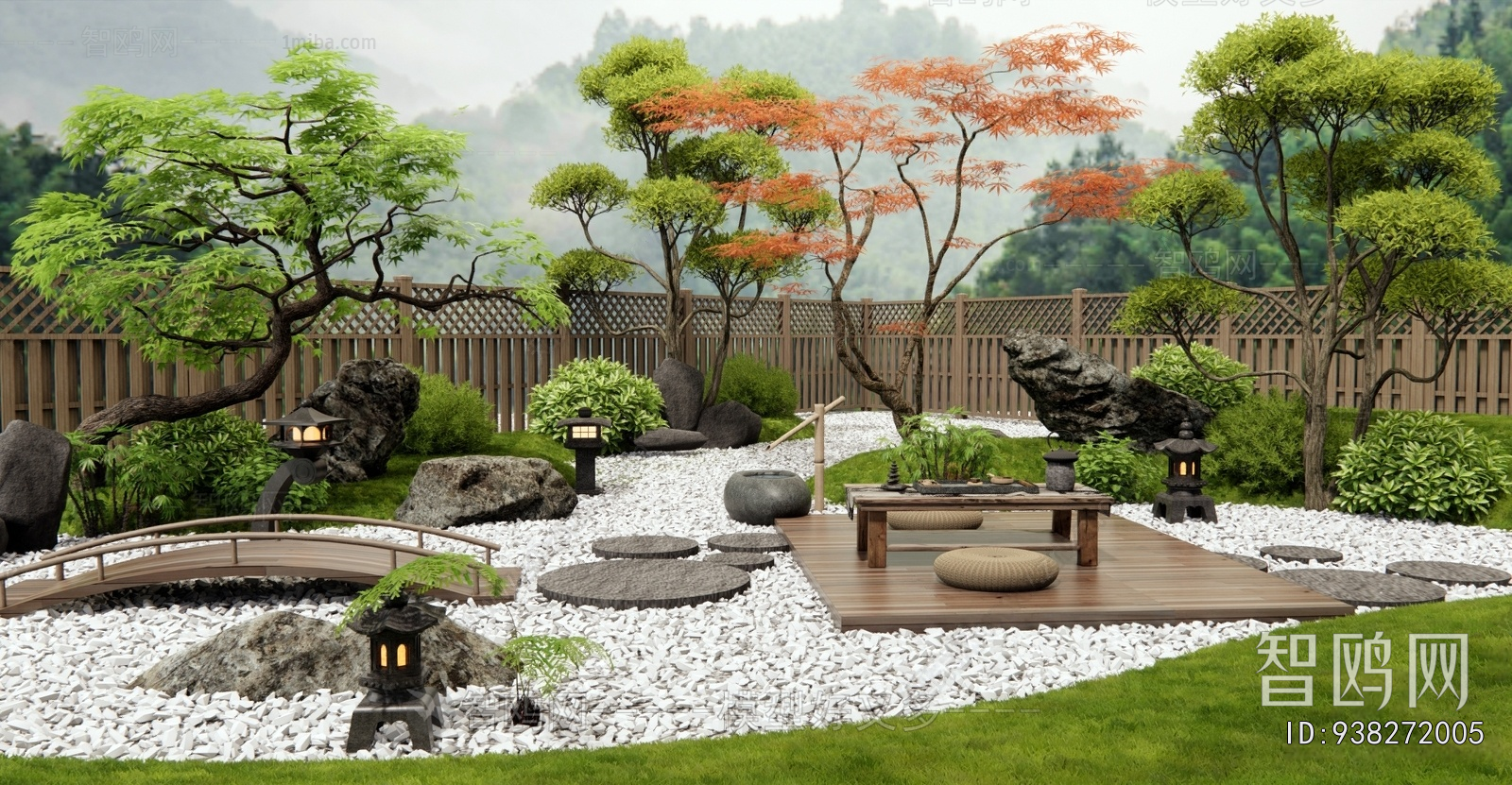 Japanese Style Courtyard/landscape