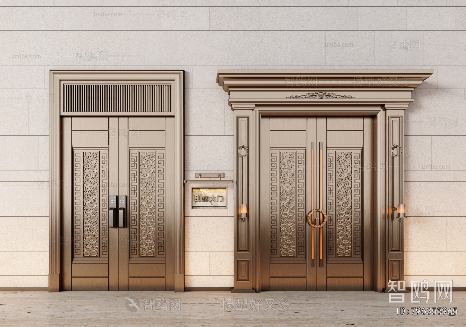 New Chinese Style Gate