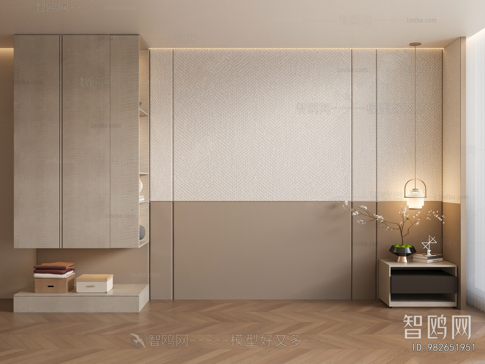 New Chinese Style TV Wall