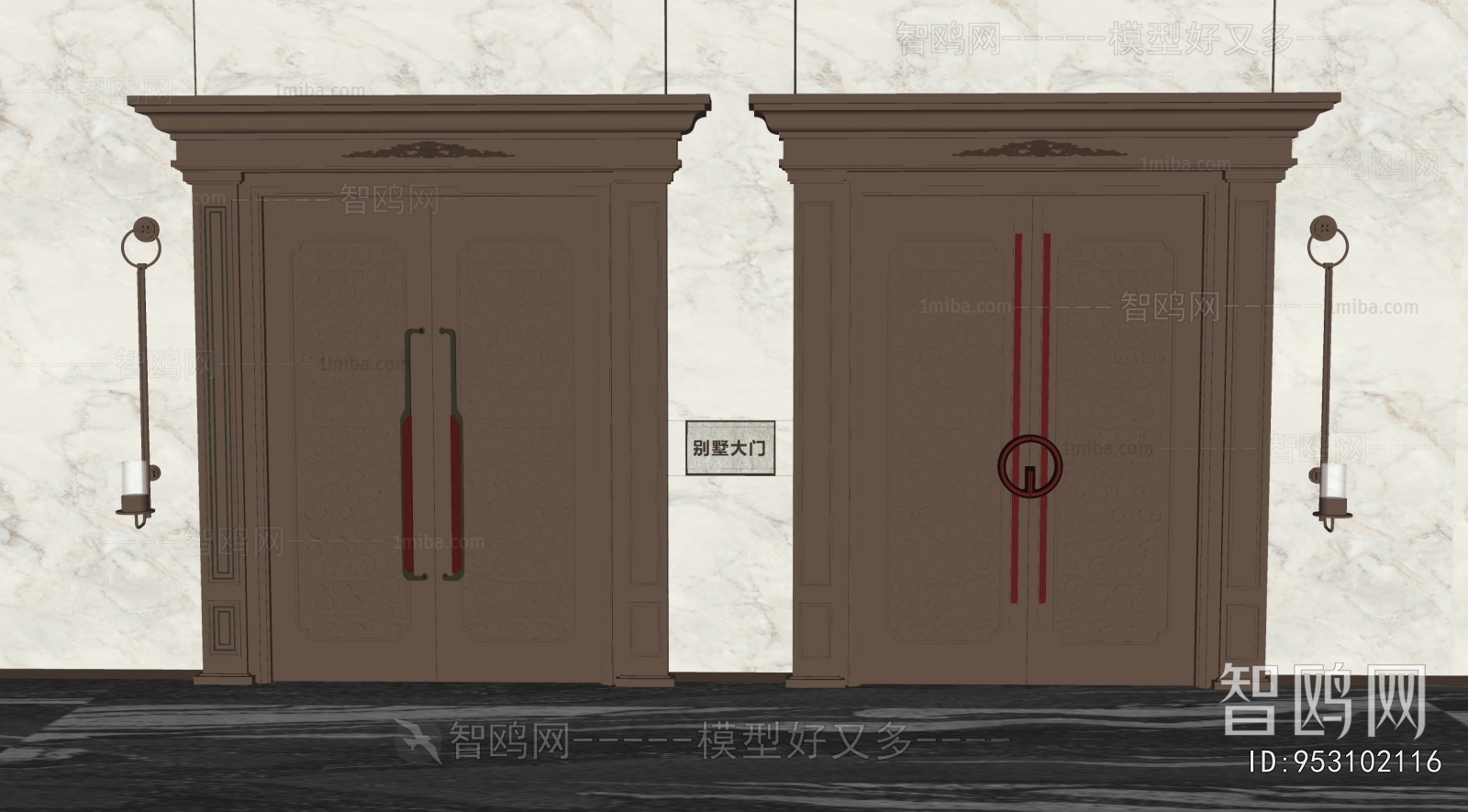 New Chinese Style Gate