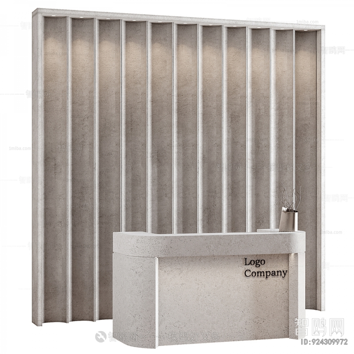 Modern Reception Desk