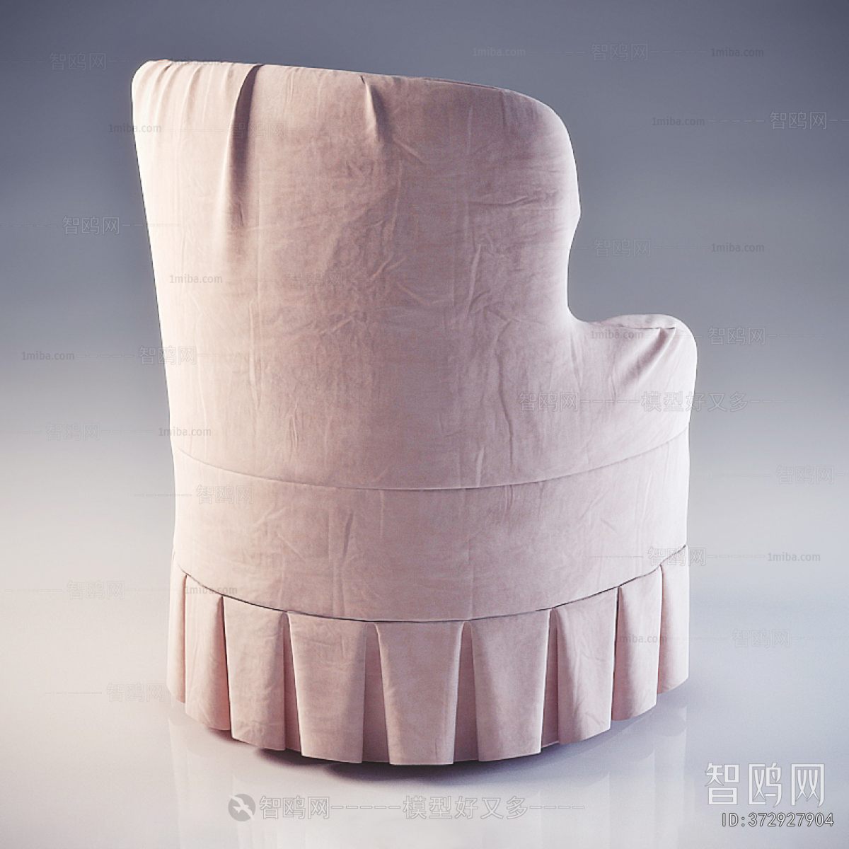 French Style Single Sofa