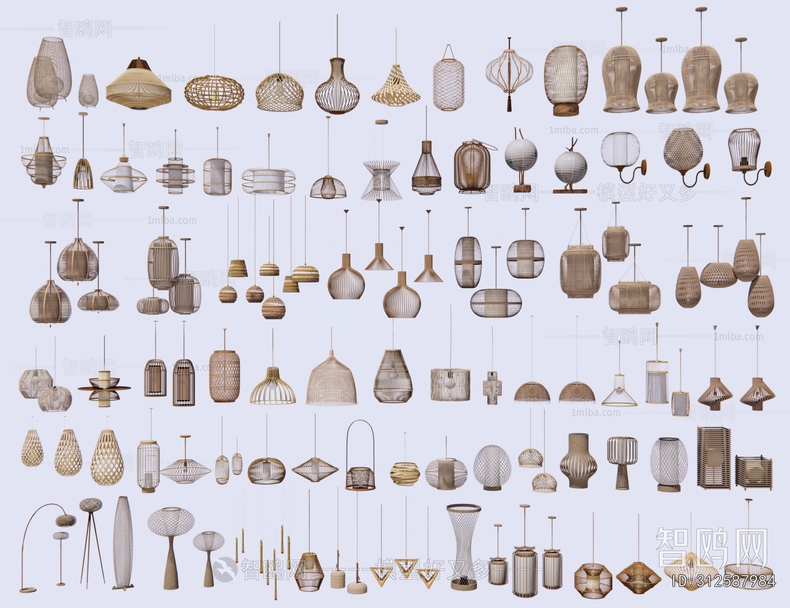 Wabi-sabi Style Droplight