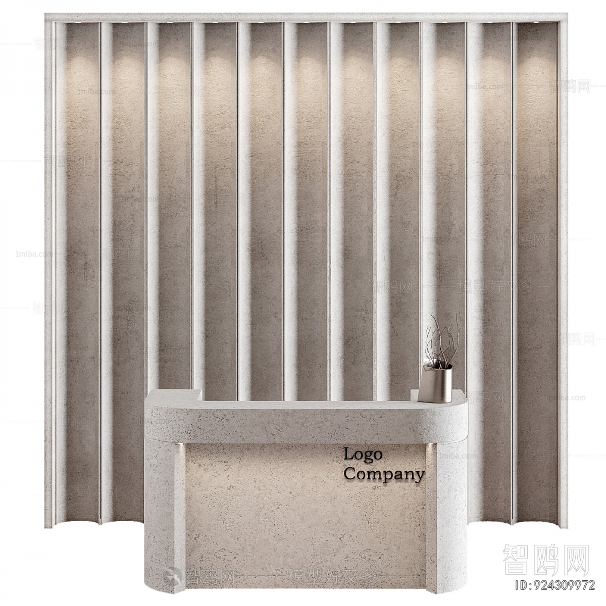 Modern Reception Desk