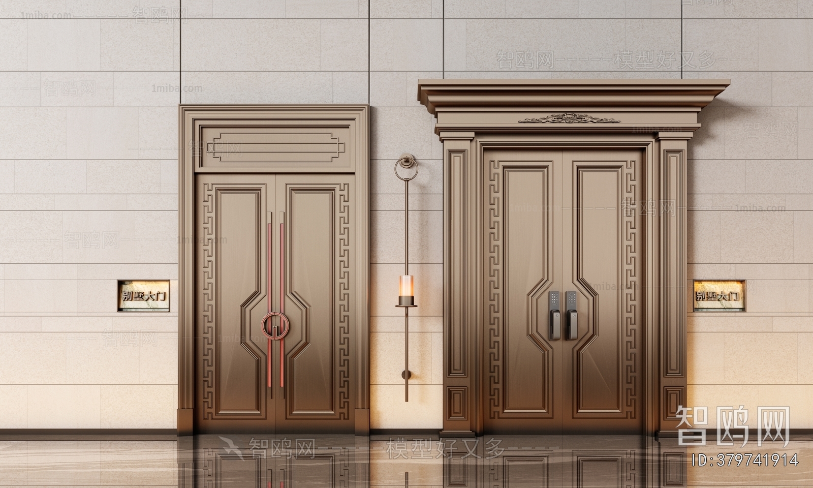 New Chinese Style Gate