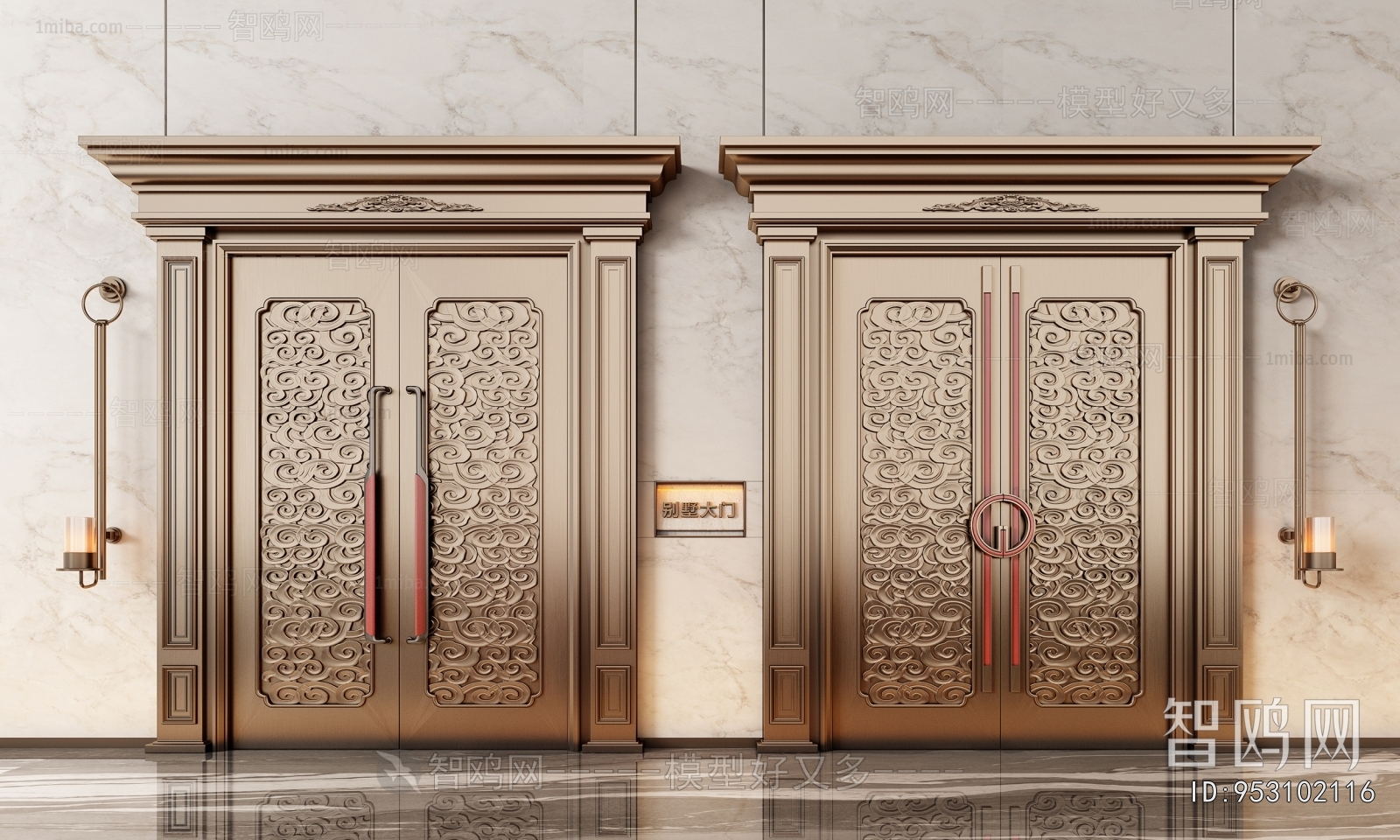 New Chinese Style Gate