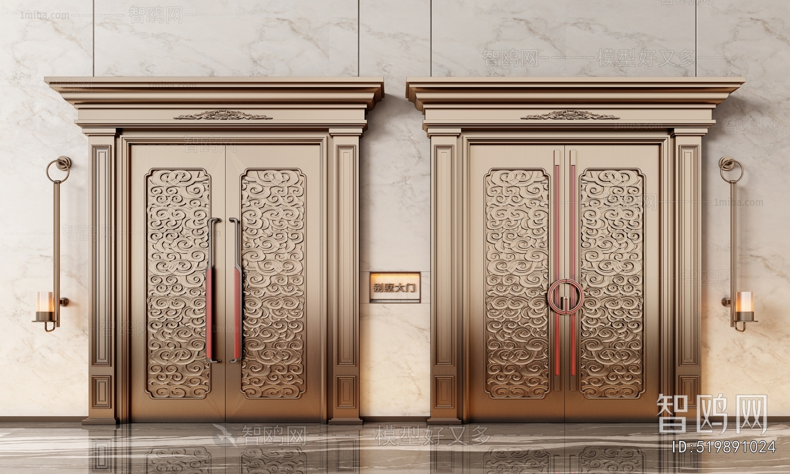 New Chinese Style Gate