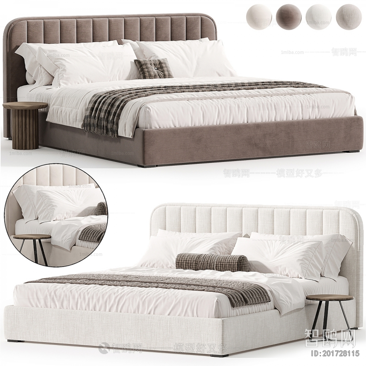 Modern Double Bed