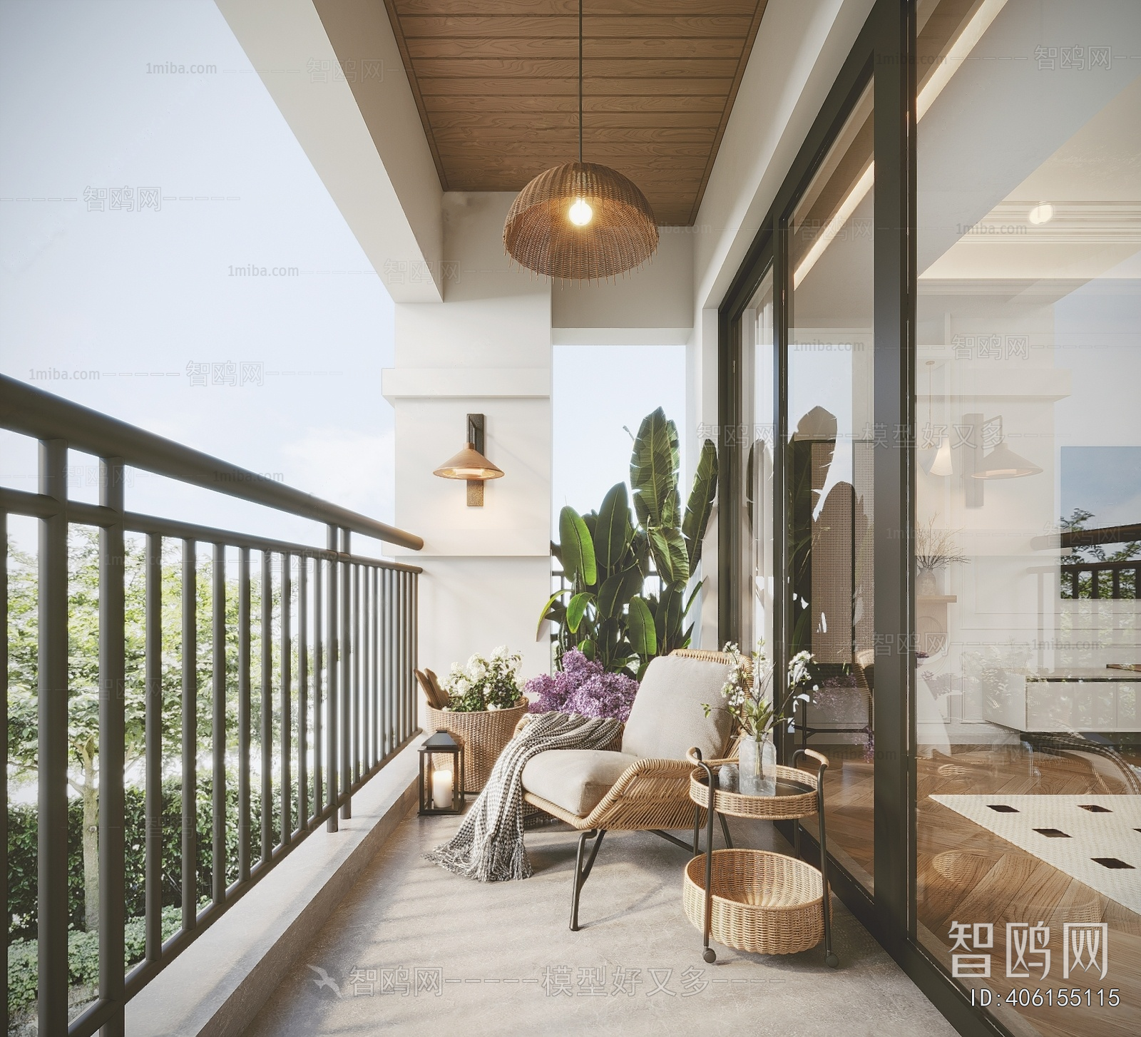 Modern Leisure Balcony