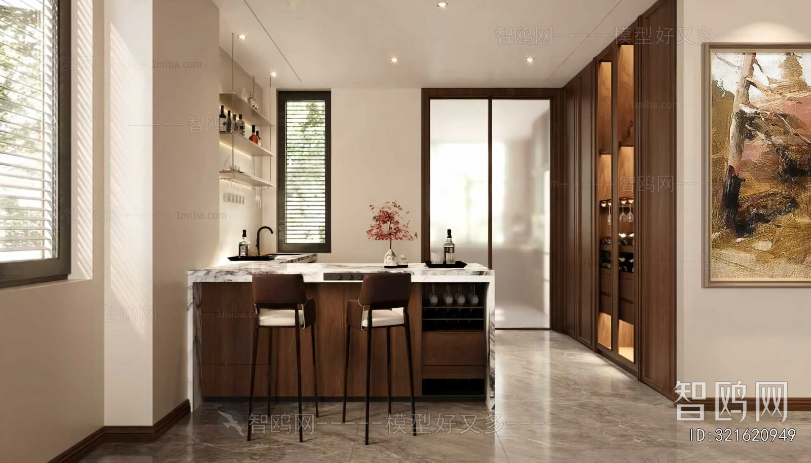 New Chinese Style Dining Room