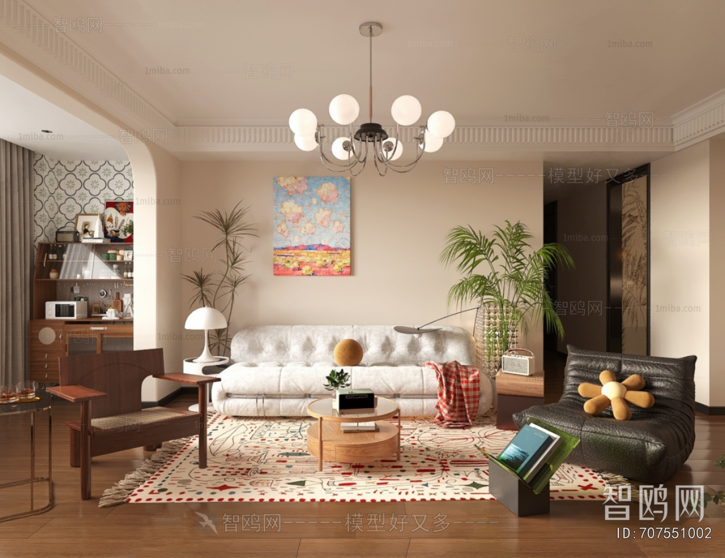 French Style A Living Room