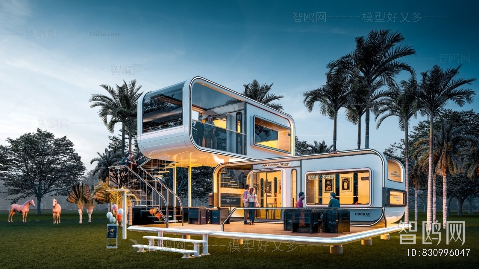 Modern Appearance Of Commercial Building