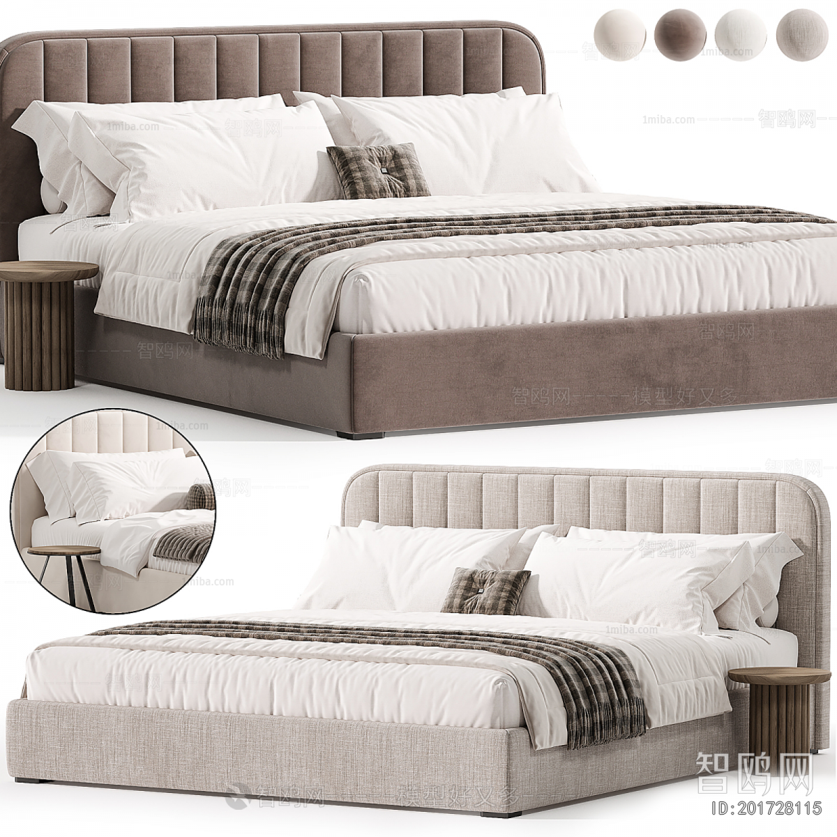 Modern Double Bed