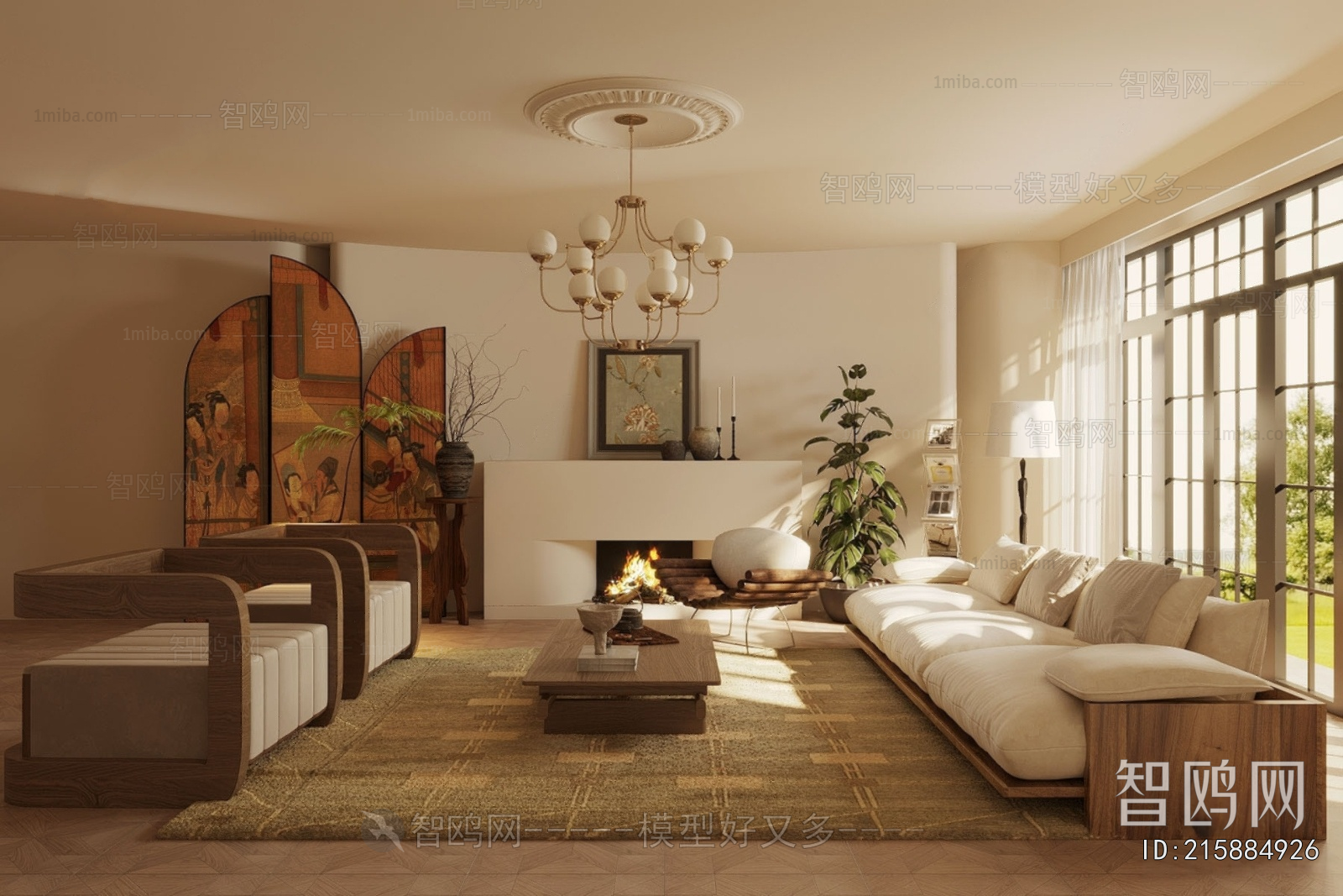 French Style A Living Room