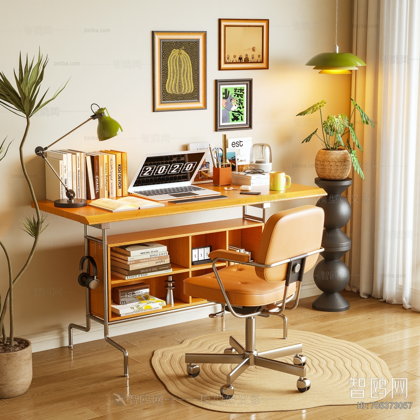 Modern Computer Desk And Chair