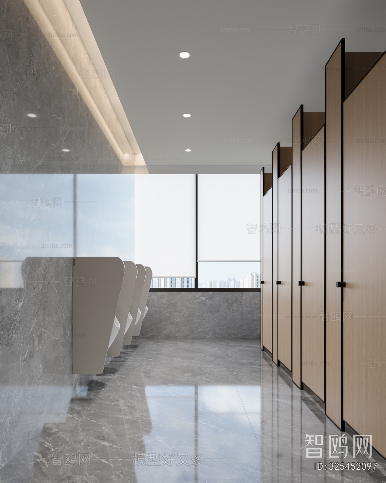 Modern Public Toilet