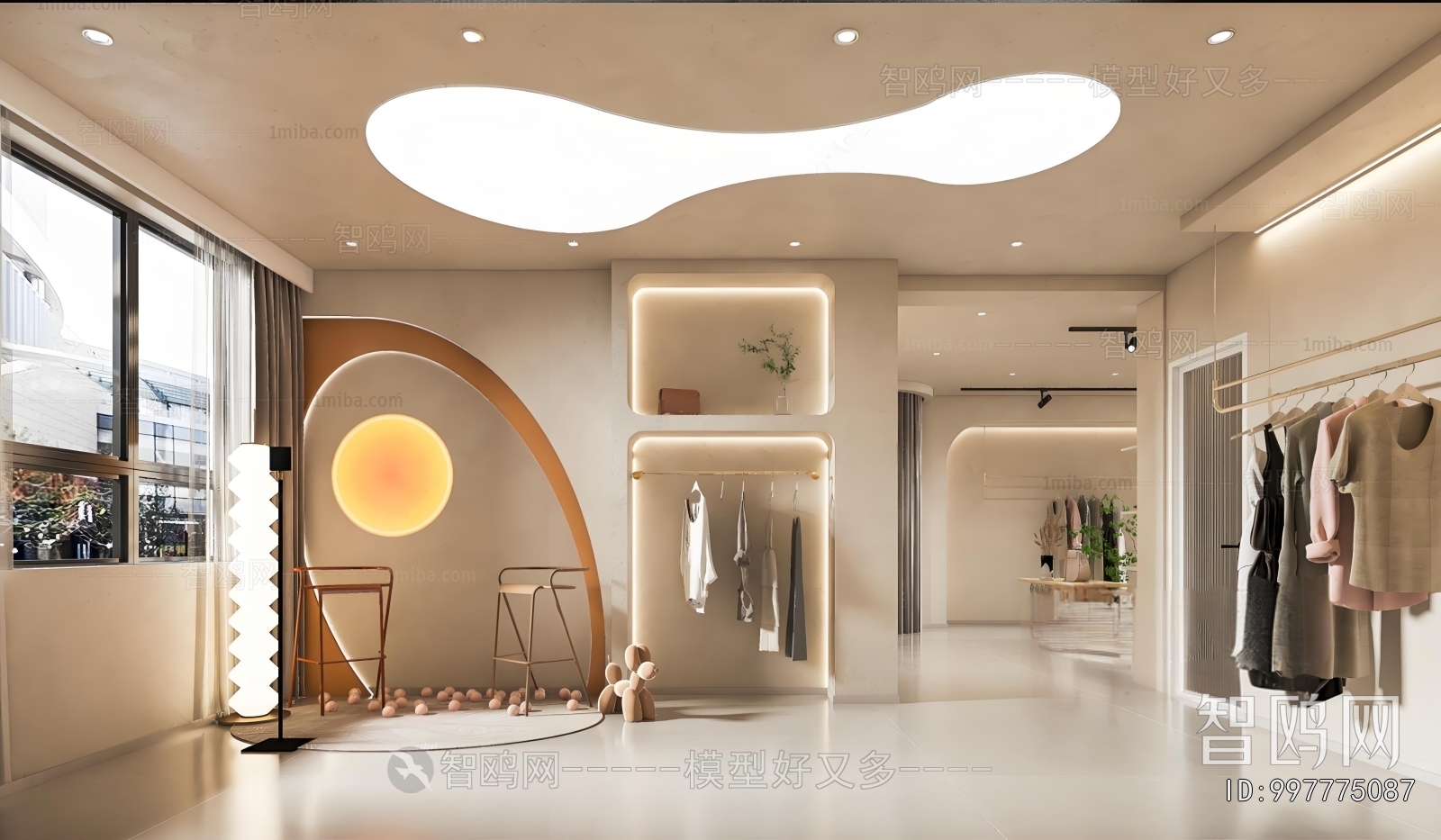 Wabi-sabi Style Clothing Store