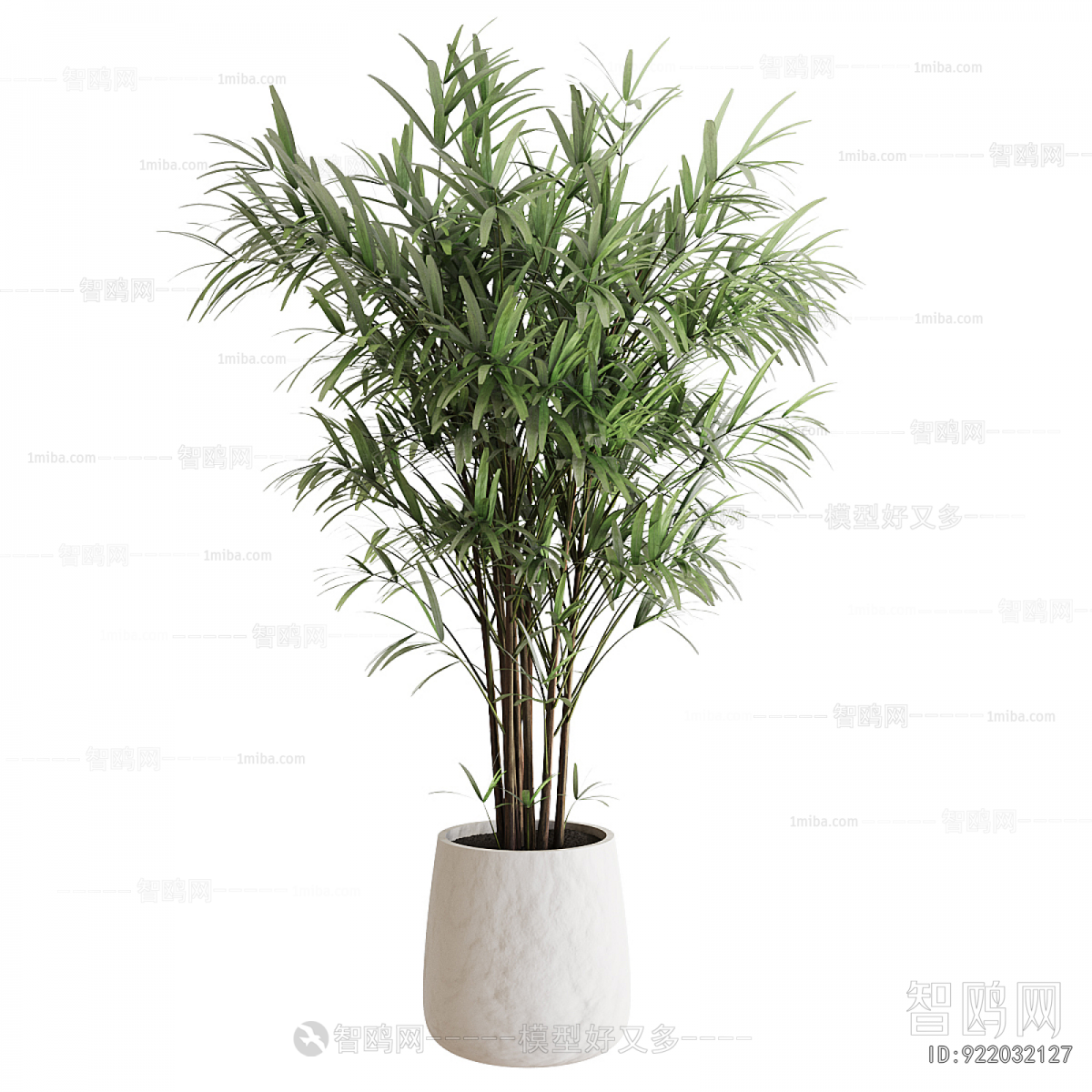 Modern Ground Green Plant Potted Plants