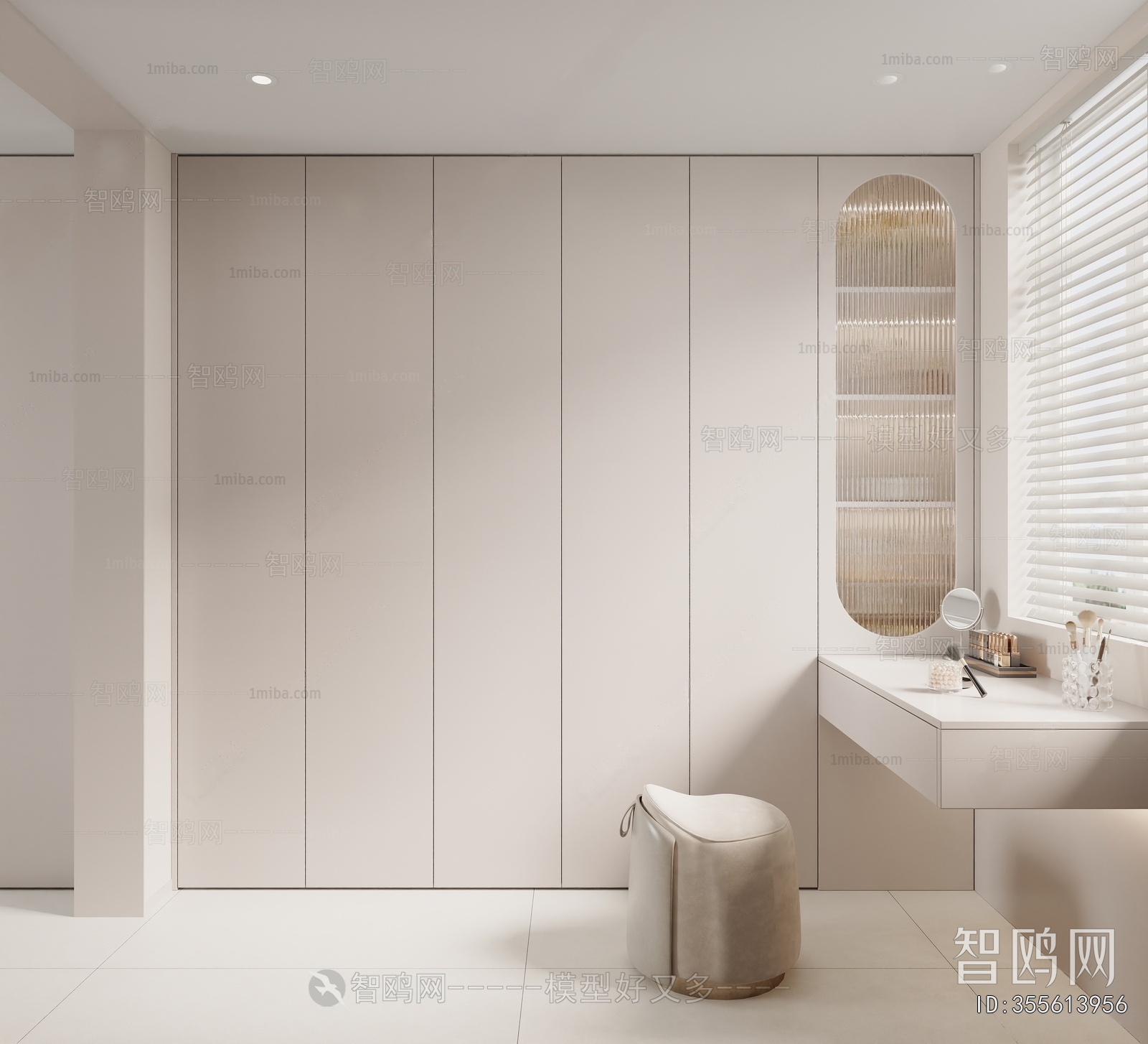 Modern Clothes Storage Area