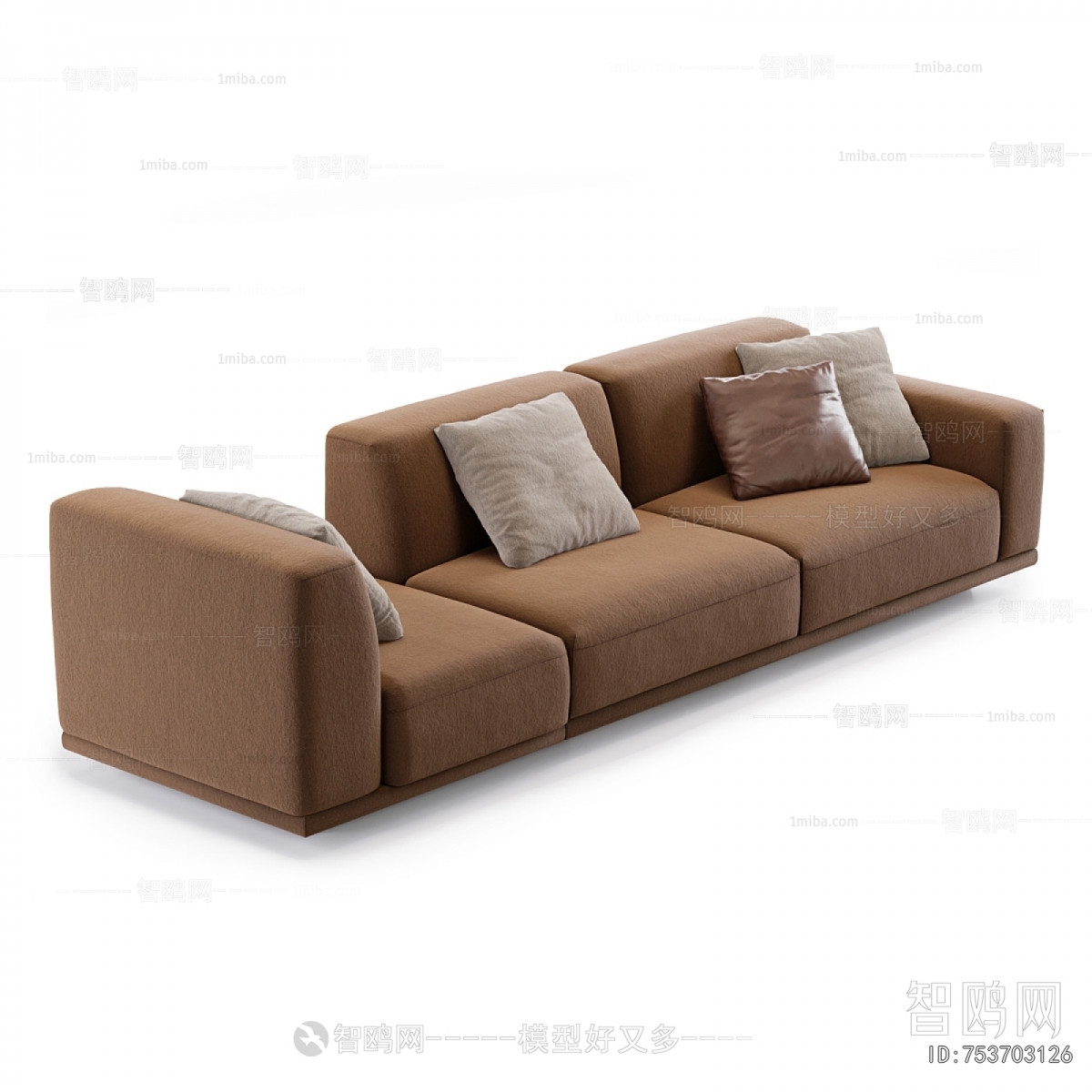 Modern Three-seat Sofa
