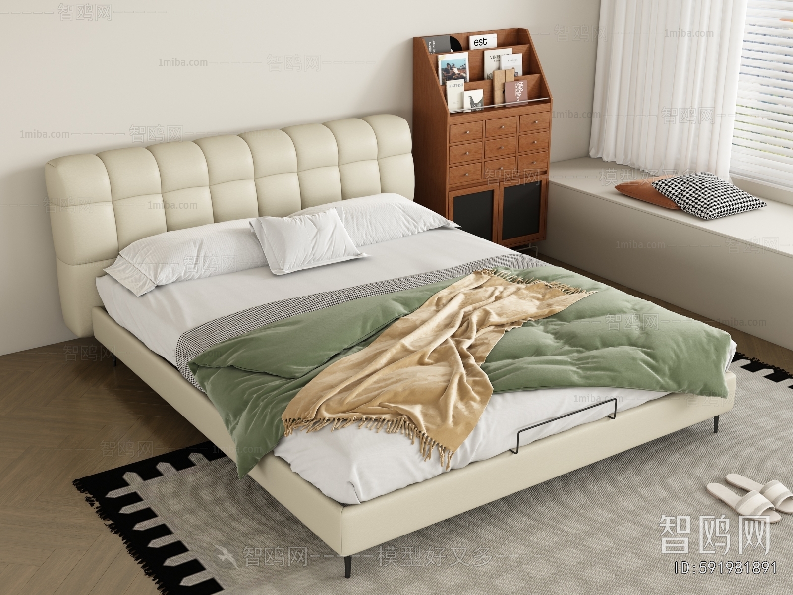 Modern Double Bed