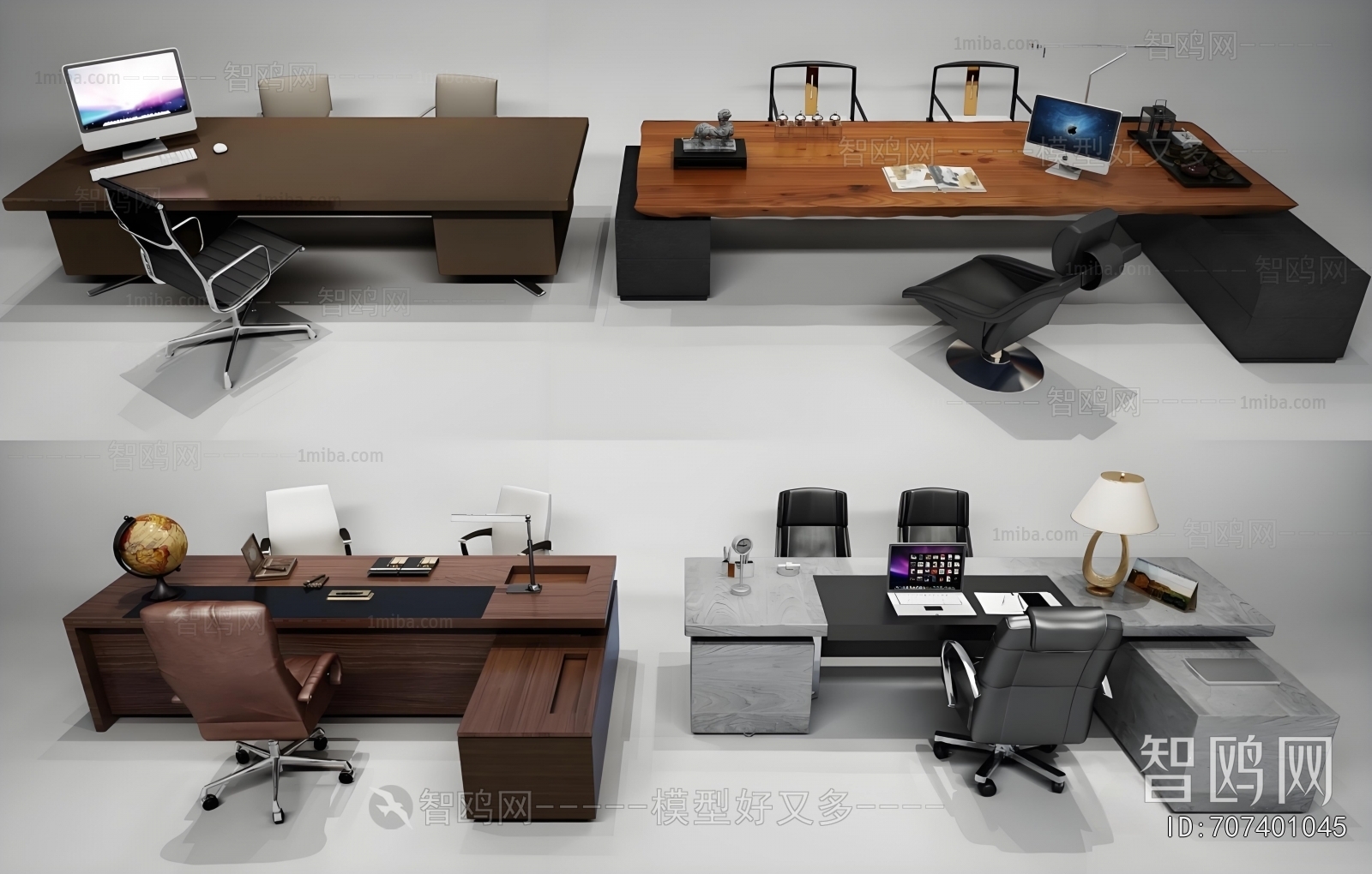 Modern Office Desk And Chair