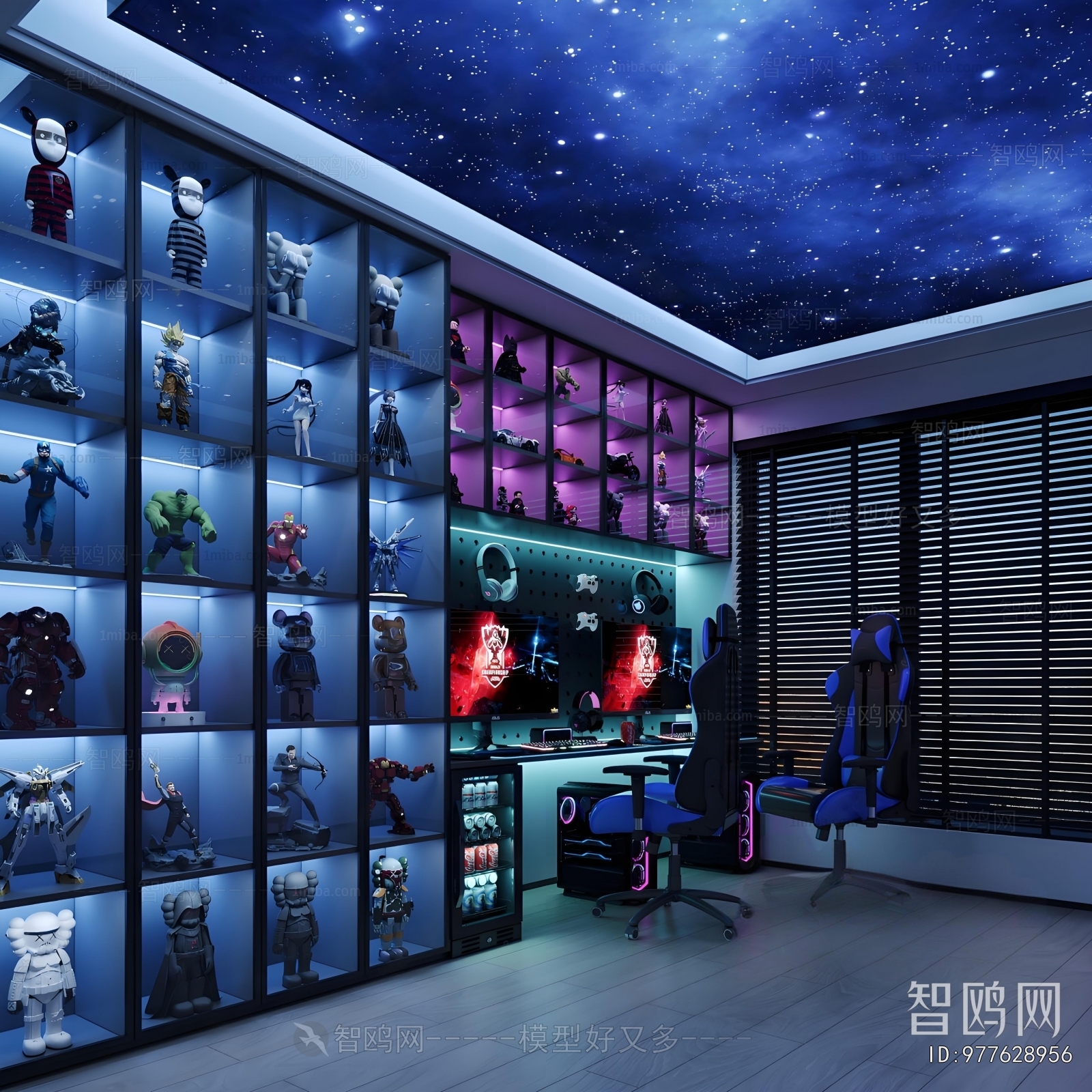 Modern E-sports Room