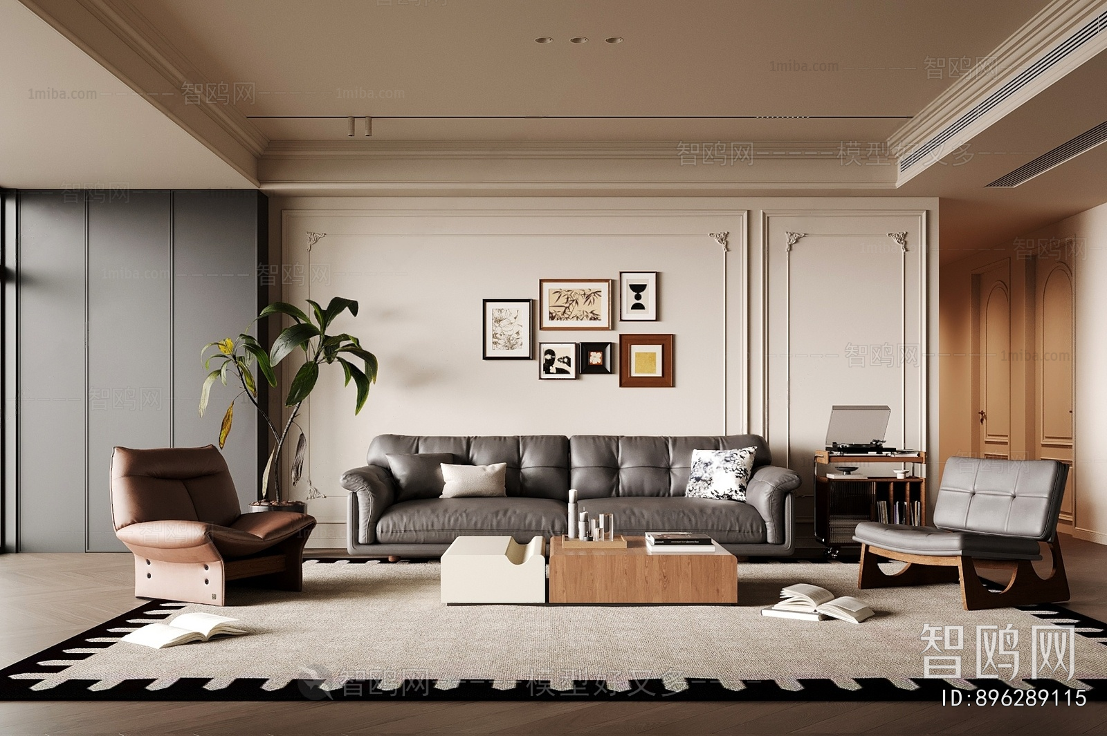 French Style A Living Room